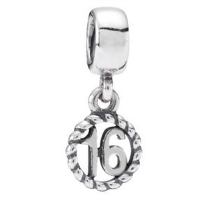 NEW WITH BOX- Pandora Charm, Sterling Silver